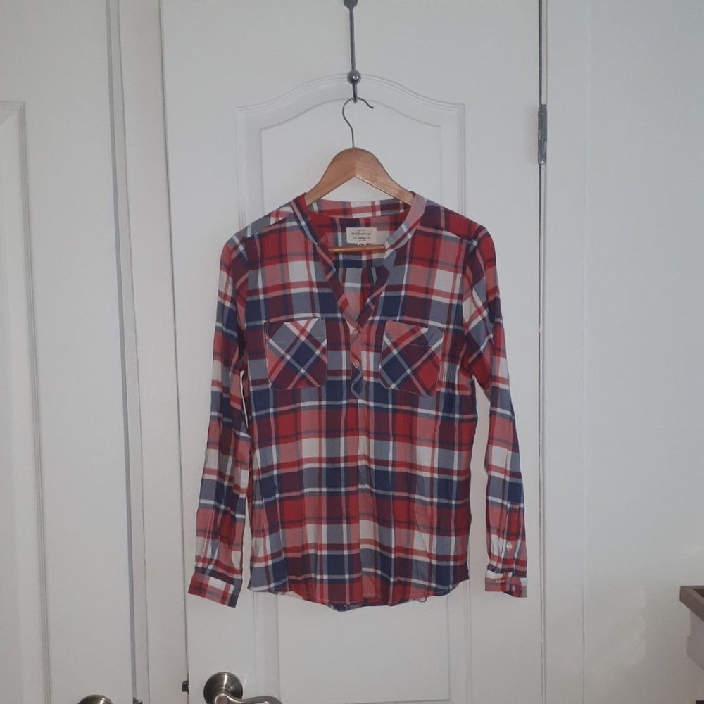plaid shirt